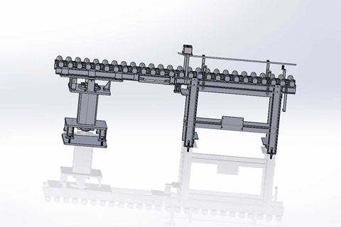 robot systems rotating conveyor design